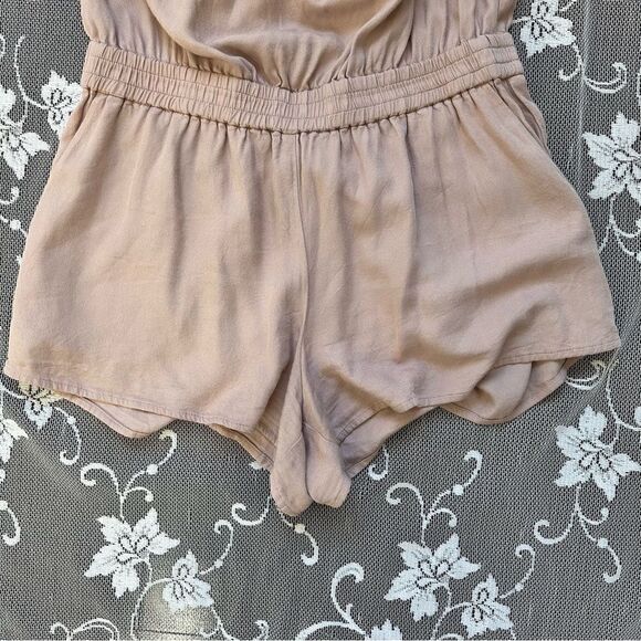 Aritzia  Azure Skies Cropsey Romper Sz XS - Picture 6 of 13